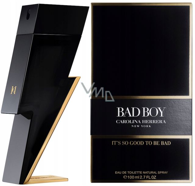 Zdjęcia - Perfuma męska Carolina Herrera Bad Boy 100ml EDT 