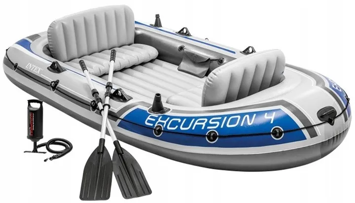 ponton-intex-excursion-4-osoby-pompka-wiosla-68324-model-2024-dlugosc-315-cm
