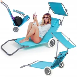 lezak-plazowy-skladany-fotel-ogrodowy-wozek-na-kolkach-lezanka-z-daszkiem