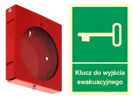 zestaw-skrzynka-metalowa-na-klucz-ewakuacyjny-znak
