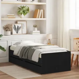 vidaxl-rama-lozka-z-szufladami-czarna-90x190-cm