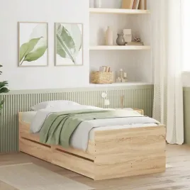 vidaxl-rama-lozka-z-szufladami-dab-sonoma-90x200-cm