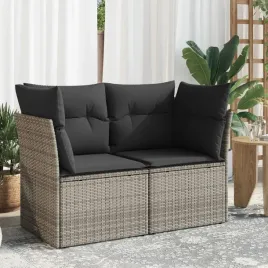 vidaxl-sofa-ogrodowa-z-poduszkami-2-osobowa-szara-polirattan