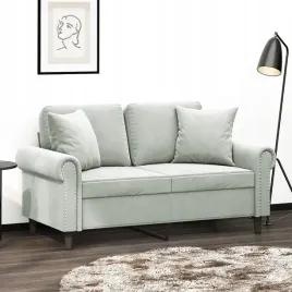 vidaxl-2-osobowa-sofa-z-poduszkami-jasnoszara-120-cm-aksamit