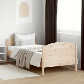 vidaxl-rama-lozka-bez-materaca-90x190-cm-lite-drewno-sosnowe
