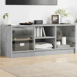 vidaxl-szafka-tv-ze-szklanymi-drzwiami-szarosc-betonu-102x37x42-cm