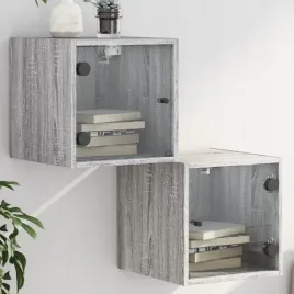 vidaxl-szafka-nocna-szklane-drzwi-szary-dab-sonoma-35x37x35-cm