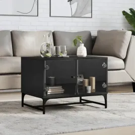 vidaxl-stolik-kawowy-szklane-drzwiczki-czarny-685x50x50-cm