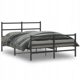 vidaxl-metalowa-rama-lozka-z-wezglowiem-i-zanozkiem-czarna-135x190cm