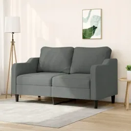 vidaxl-sofa-2-osobowa-ciemnoszara-140-cm-tapicerowana-tkanina
