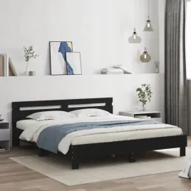 vidaxl-rama-lozka-z-wezglowiem-czarna-200x200-cm