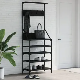 vidaxl-wieszak-na-ubrania-z-miejscem-na-buty-czarny-70x34x184-cm