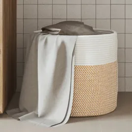 vidaxl-kosz-do-przechowywania-brazowo-bialy-o40x35-cm-bawelna