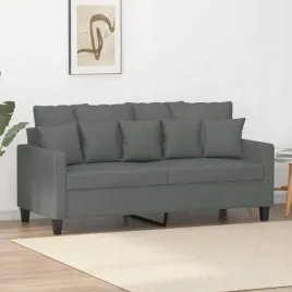 vidaxl-sofa-2-osobowa-ciemnoszara-140-cm-tapicerowana-tkanina