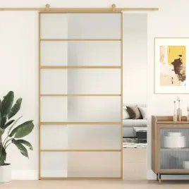 vidaxl-drzwi-przesuwne-zlote-1025x205-cm-mrozone-szklo-esg
