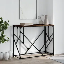 vidaxl-stolik-konsolowy-przydymiony-dab-100x40x80-cm