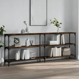 vidaxl-stolik-konsolowy-przydymiony-dab-200x29x75-cm