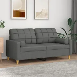 vidaxl-2-osobowa-sofa-z-poduszkami-ciemnoszara-140-cm-tkanina