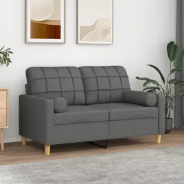 vidaxl-2-osobowa-sofa-z-poduszkami-ciemnoszara-120-cm-tkanina