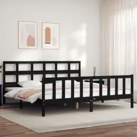 vidaxl-rama-lozka-z-wezglowiem-czarna-200x200-cm-lite-drewno