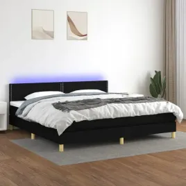 vidaxl-lozko-kontynentalne-z-materacem-czarne-200-x-200-cm-tkanina