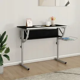 vidaxl-biurko-kreslarskie-czarno-szare-110x53x-58-87-cm