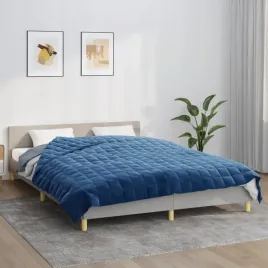 vidaxl-koc-obciazeniowy-niebieski-200x225-cm-9-kg-tkanina