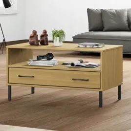 vidaxl-stolik-kawowy-oslo-metalowe-nozki-brazowy-85x50x45-cm