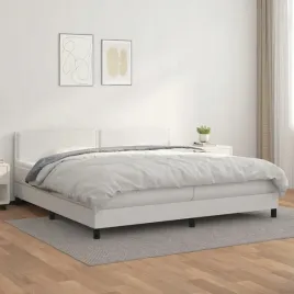 vidaxl-lozko-kontynentalne-z-materacem-biale-ekoskora-200x200-cm