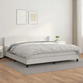 vidaxl-lozko-kontynentalne-z-materacem-biale-ekoskora-200x200-cm