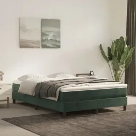 vidaxl-materac-kieszeniowy-ciemnozielony-140x200x20-cm-aksamit