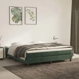 vidaxl-materac-kieszeniowy-ciemnozielony-160x200x20-cm-aksamit