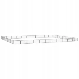 vidaxl-kojec-dla-psa-40-panele-czarny-100x50-cm-stal