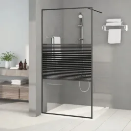 vidaxl-scianka-prysznicowa-czarna-100x195-cm-przejrzyste-szklo-esg