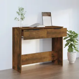 vidaxl-stolik-konsolowy-przydymiony-dab-90x36x75-cm