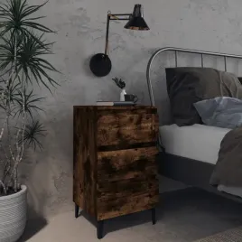 vidaxl-szafka-nocna-z-metalowymi-nozkami-przydymiony-dab-40x35x69-cm