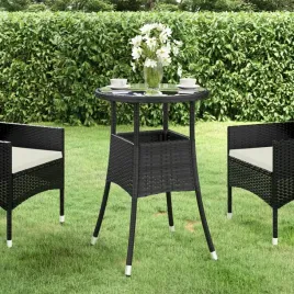 vidaxl-stolik-ogrodowy-o60x75-cm-szklo-hartowane-i-rattan-pe-czarny