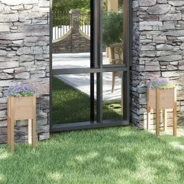 vidaxl-donice-ogrodowe-2-szt-31x31x70-cm-lite-drewno-sosnowe