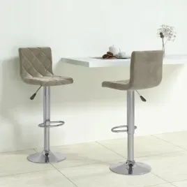 vidaxl-stolki-barowe-2-szt-jasnoszare-obite-aksamitem