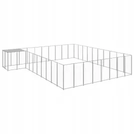 vidaxl-kojec-dla-psa-srebrny-2541-m-stalowy