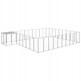 vidaxl-kojec-dla-psa-srebrny-2541-m-stalowy