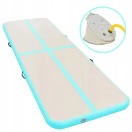 vidaxl-mata-gimnastyczna-z-pompka-700x100x10-cm-pvc-zielona