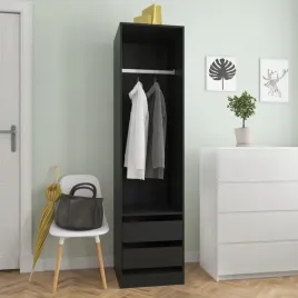 vidaxl-szafa-z-szufladami-czarna-50x50x200-cm-plyta-wiorowa