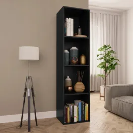 vidaxl-regal-na-ksiazki-szafka-tv-czarny-36x30x143-cm-plyta-wiorowa