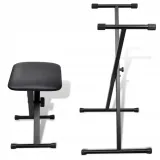 statyw-pod-keyboard-regulowany-z-taboretem-stan-nowy