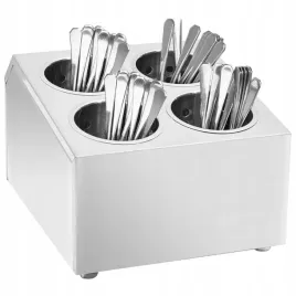 vidaxl-pojemnik-na-sztucce-4-przegrody-kwadratowy-stal-nierdzewna