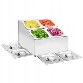 vidaxl-ekspozytor-z-4-pojemnikami-gn-1-6-stal-nierdzewna
