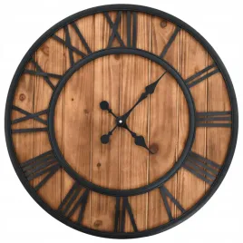 vidaxl-zegar-z-mechanizmem-kwarcowym-drewno-i-metal-60-cm-xxl