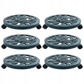 vidaxl-stojaki-na-kolkach-pod-donice-6-szt-zielone-38-cm-plastik