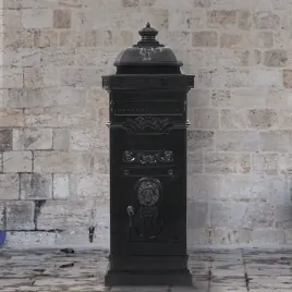 vidaxl-stojaca-skrzynka-na-listy-w-stylu-vintage-czarna-nierdzewna